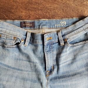 J. Crew size 29 jeans with stretch